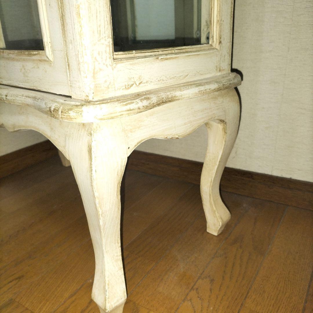 キャビネット　アンティーク風　ヴィンテージ　戸棚　チェスト トールペイント