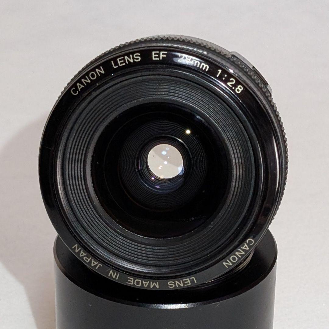 訳あり CANON EF 28mm 1:2.8 スカイライトフィルター付き