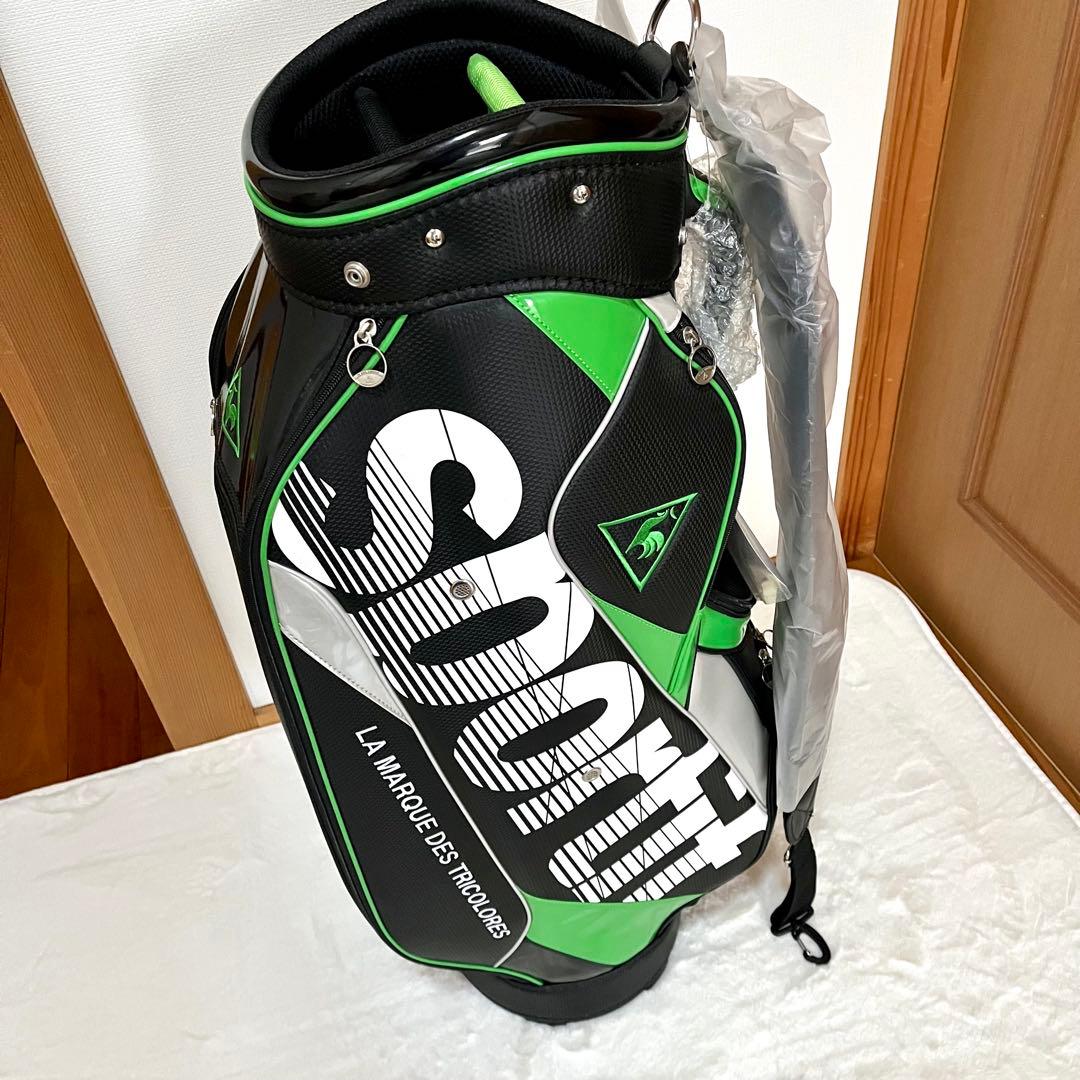 【未使用品】ルコックle coq キャディバッグQQ1242 グリーン