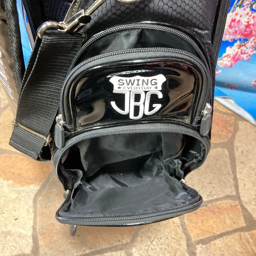 寶BU-1091 美品！ JACK BUNNY キャディバッグ ブラック