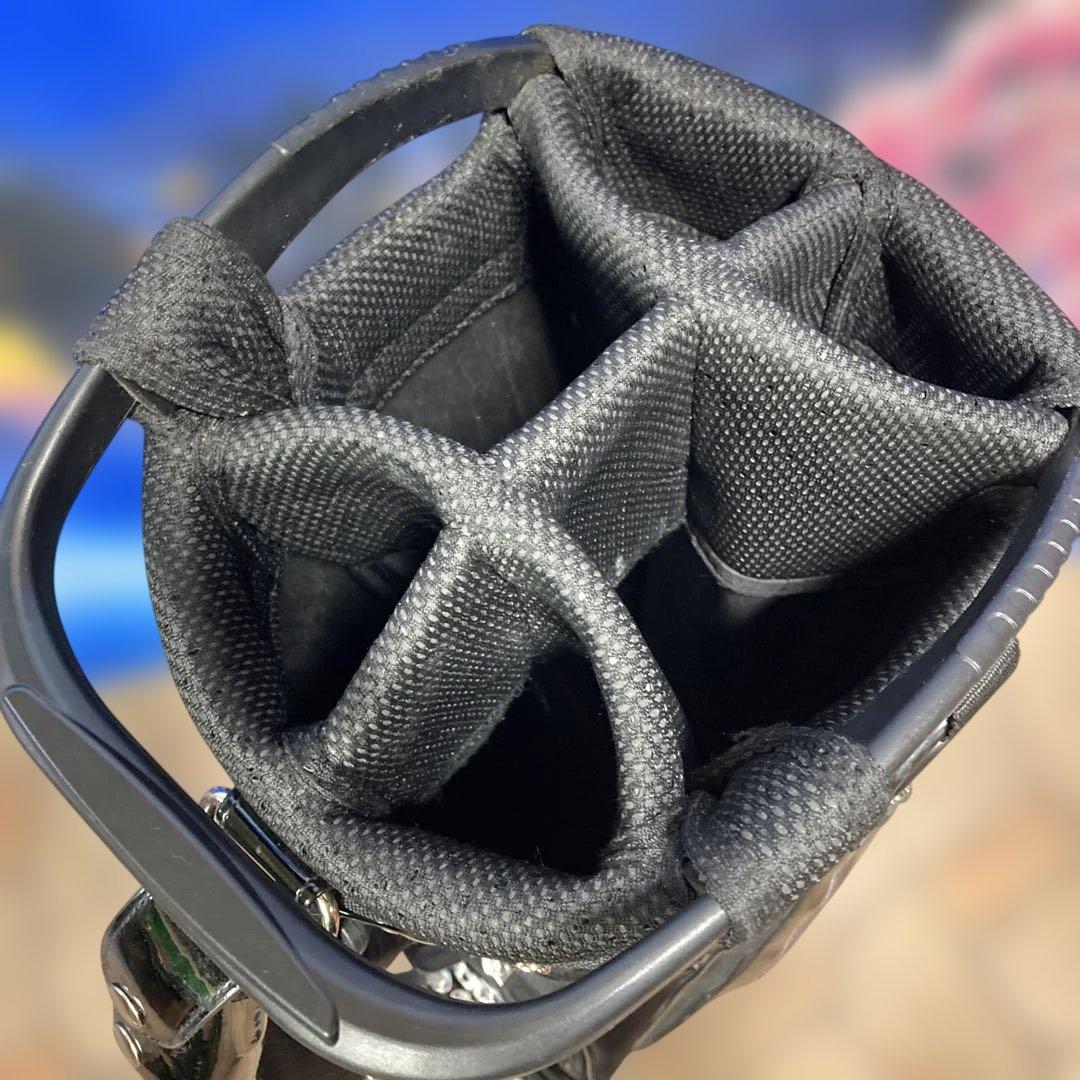 寶BU-1091 美品！ JACK BUNNY キャディバッグ ブラック