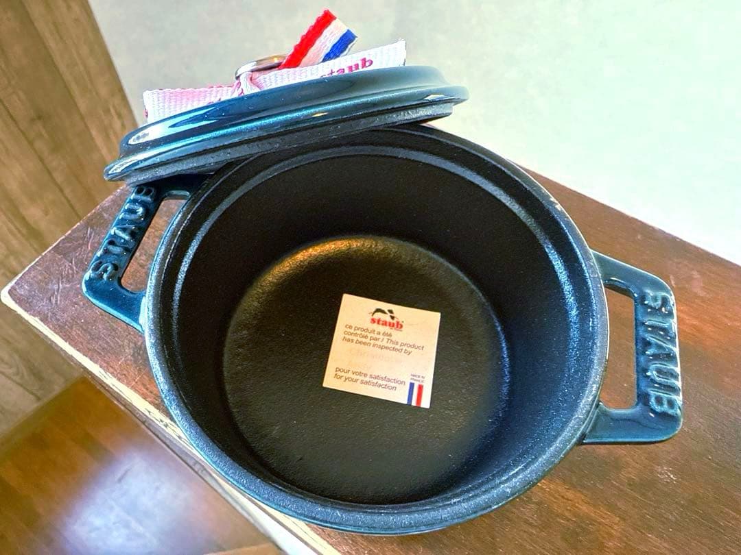 ストウブＳＴＡＵＢ限定色ラメール正規ココットラウンド１０ｃｍ新品未使用生涯保証付