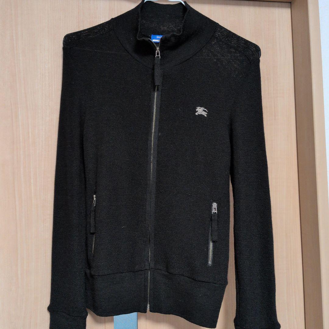 Burberry ブルーレーベル38 黒 長袖カーディガン