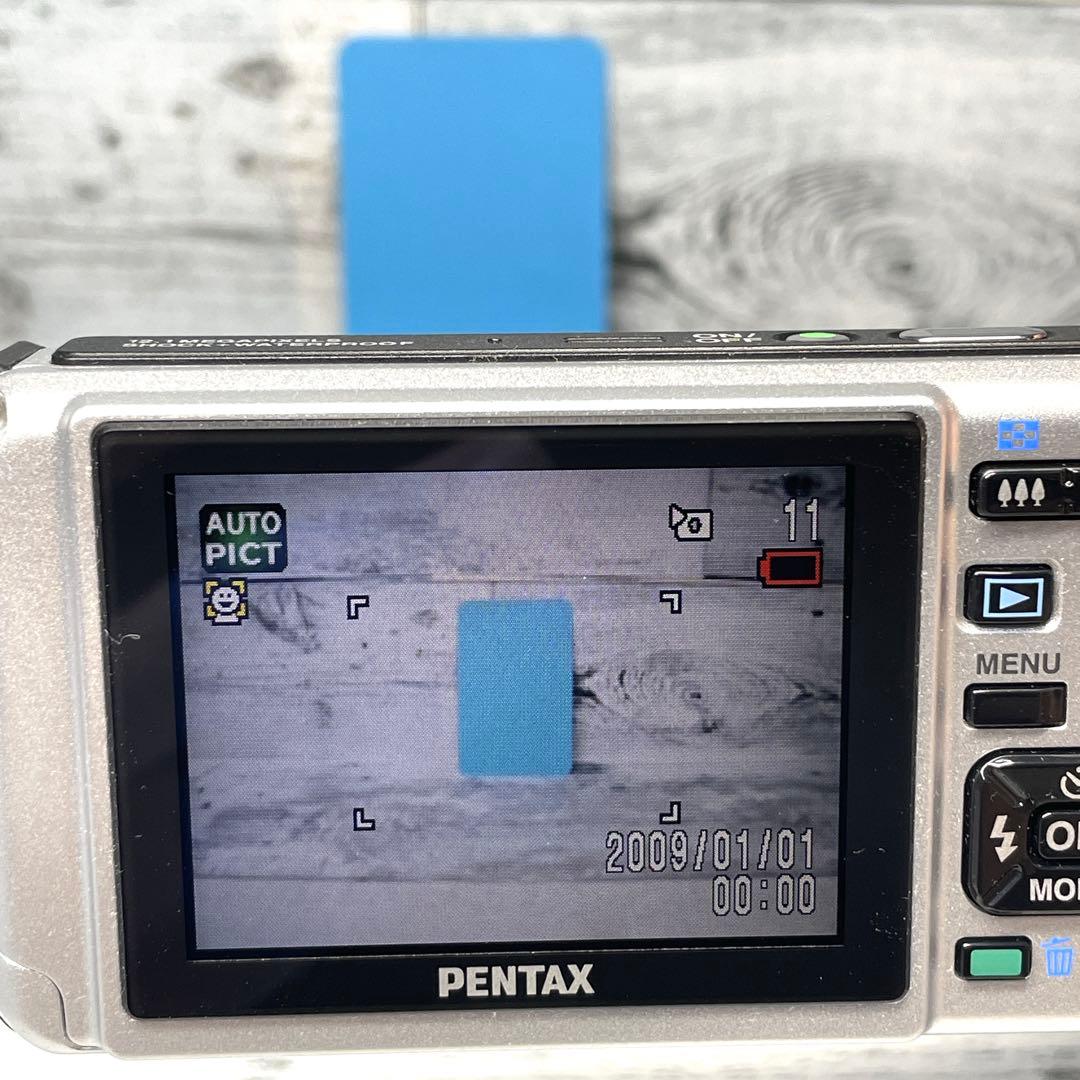 【極美品】PENTAX 防水デジタルカメラ OPTIO (オプティオ) W80