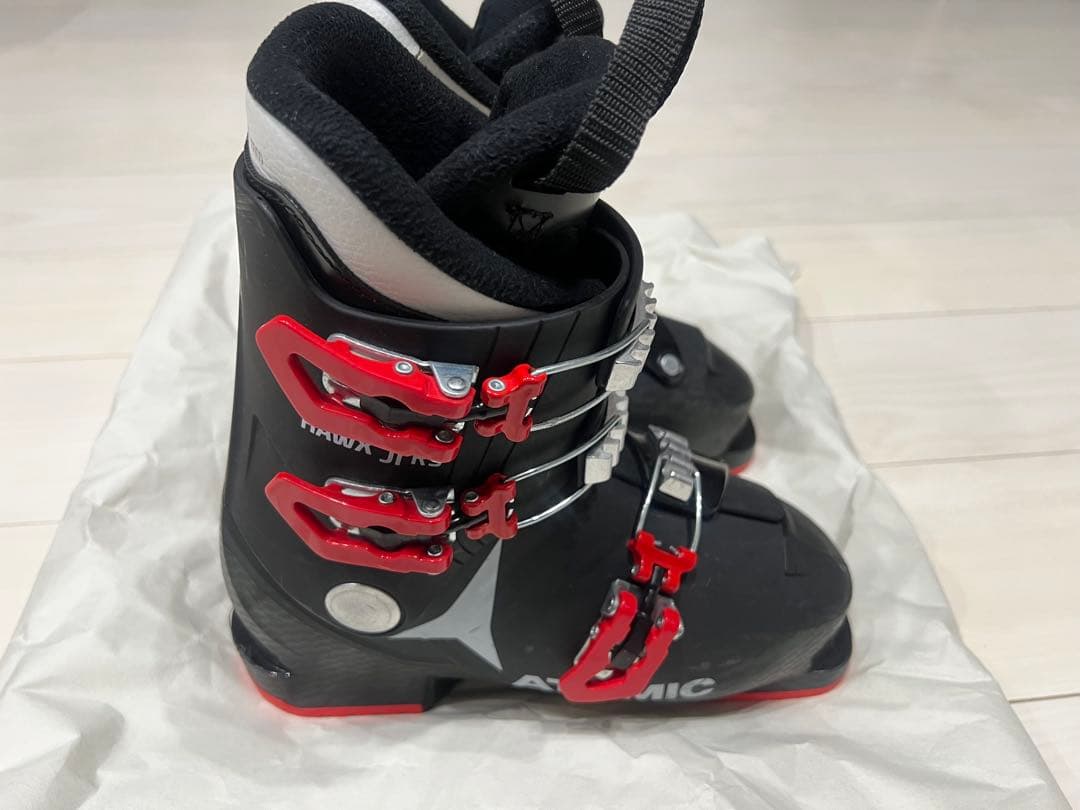 ATOMIC 子ども用スキーブーツ 22.0/22.5 cm ブラック/レッド