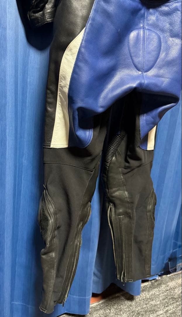 KOMINE MFJ公認 セパレート レザー レーシングスーツ 革ツナギ L