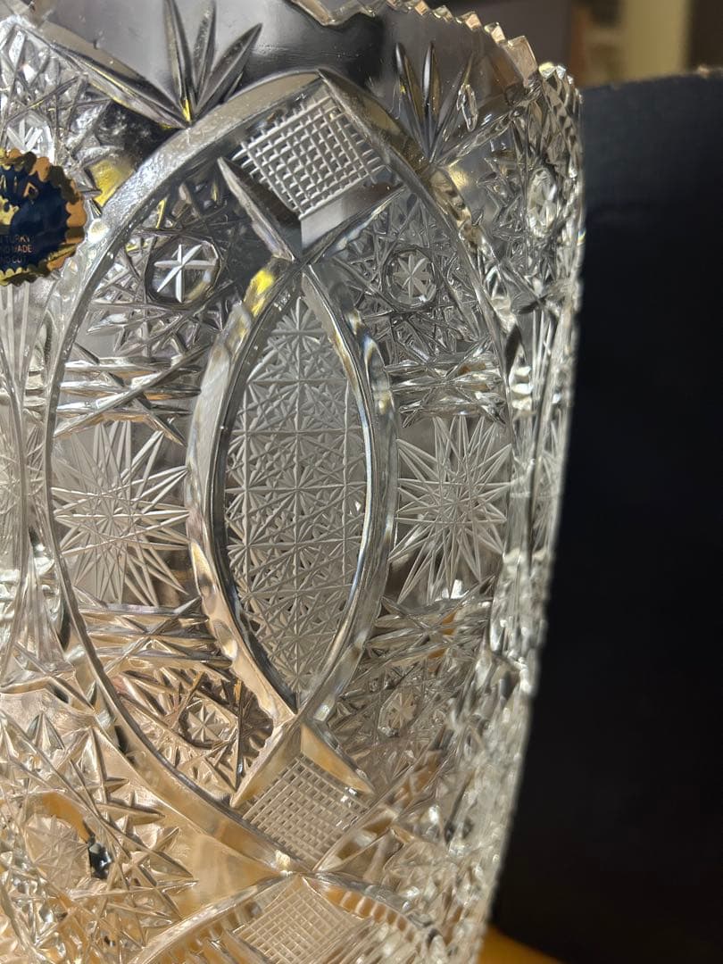 IZMIR フルハンドメイドクリスタル花瓶