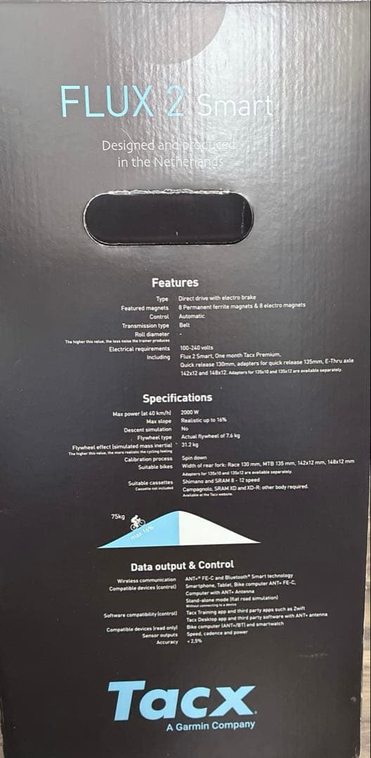 【即使用可】Tacx FLUX 2 Smart（11速スプロケット・電源コード付