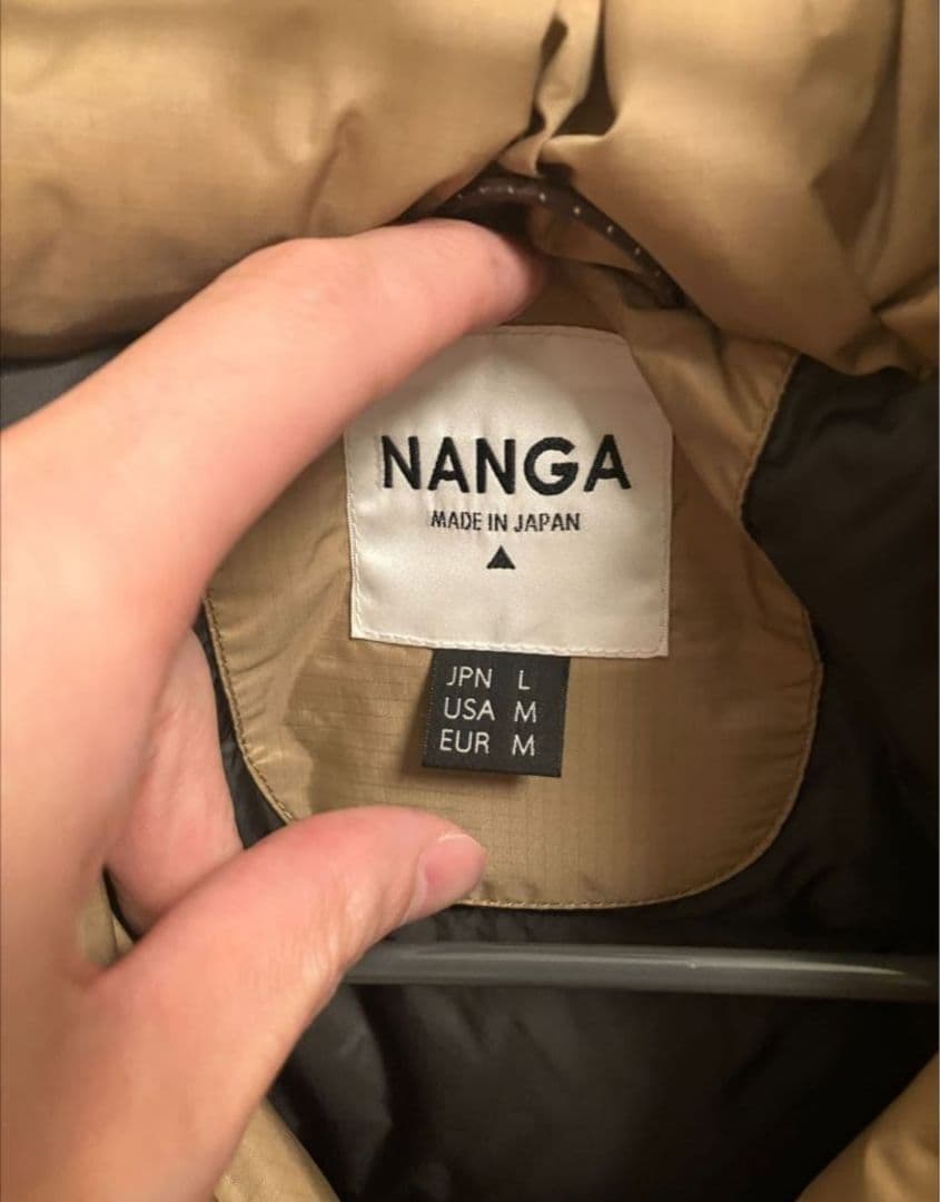 NANGA オーロラダウンジャケット　サイズL