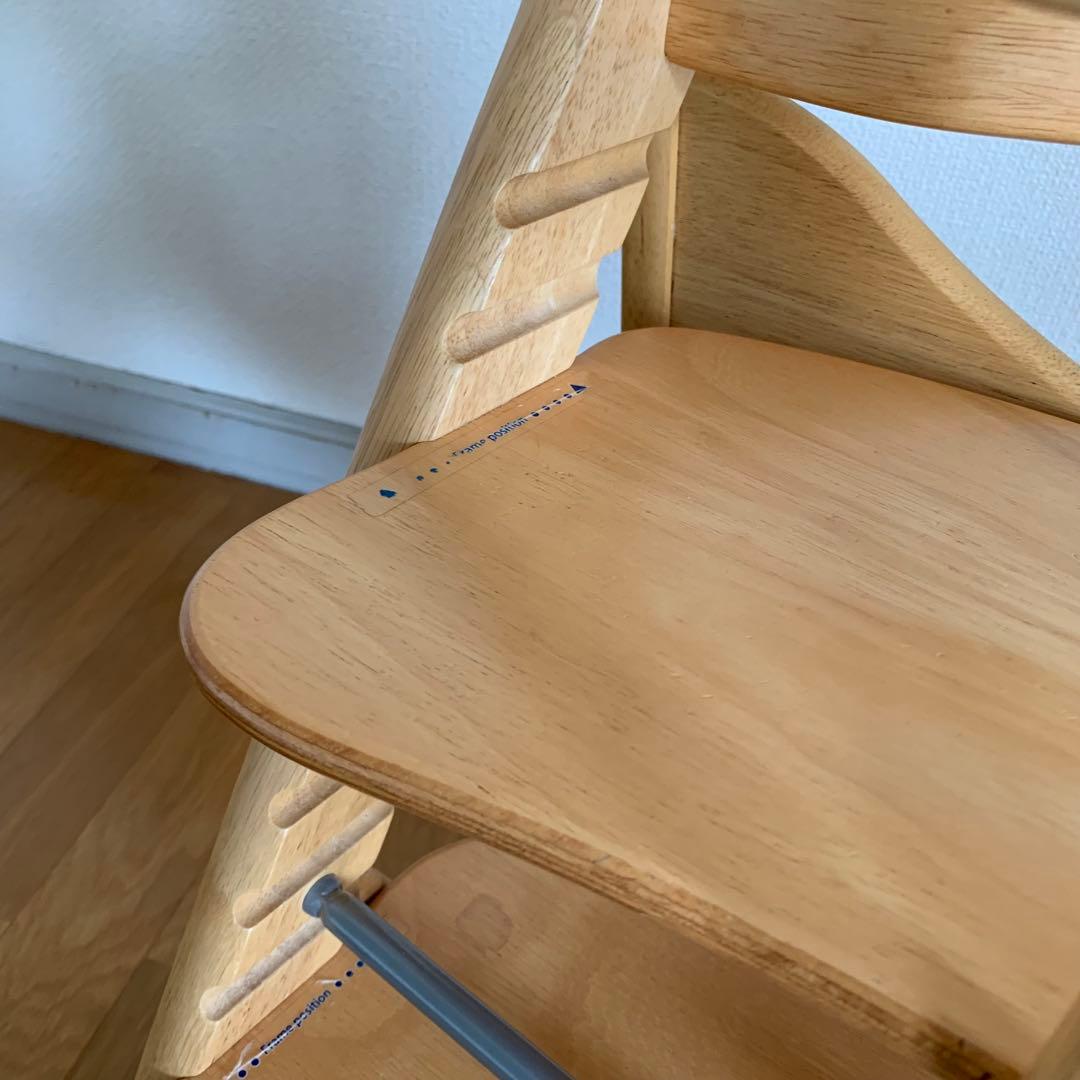 大和屋 すくすくチェアイーエヌテーブル&ガード付 ベビーチェア 送料込み