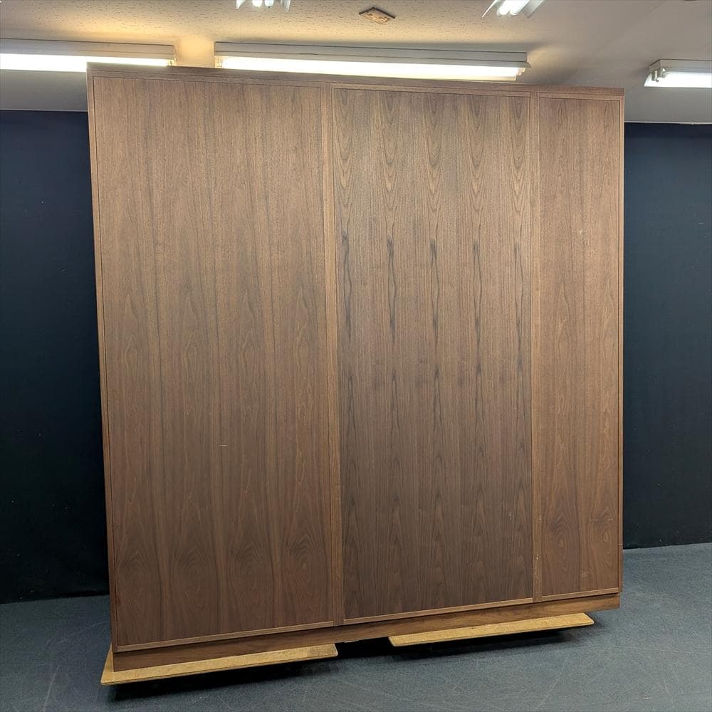 飛騨　シラカワ　ウォルナット　本棚　本箱　ブックシェルフ　キャビネット　飾り棚