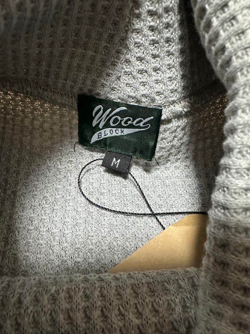 WoodBlock サーマルタートルネック