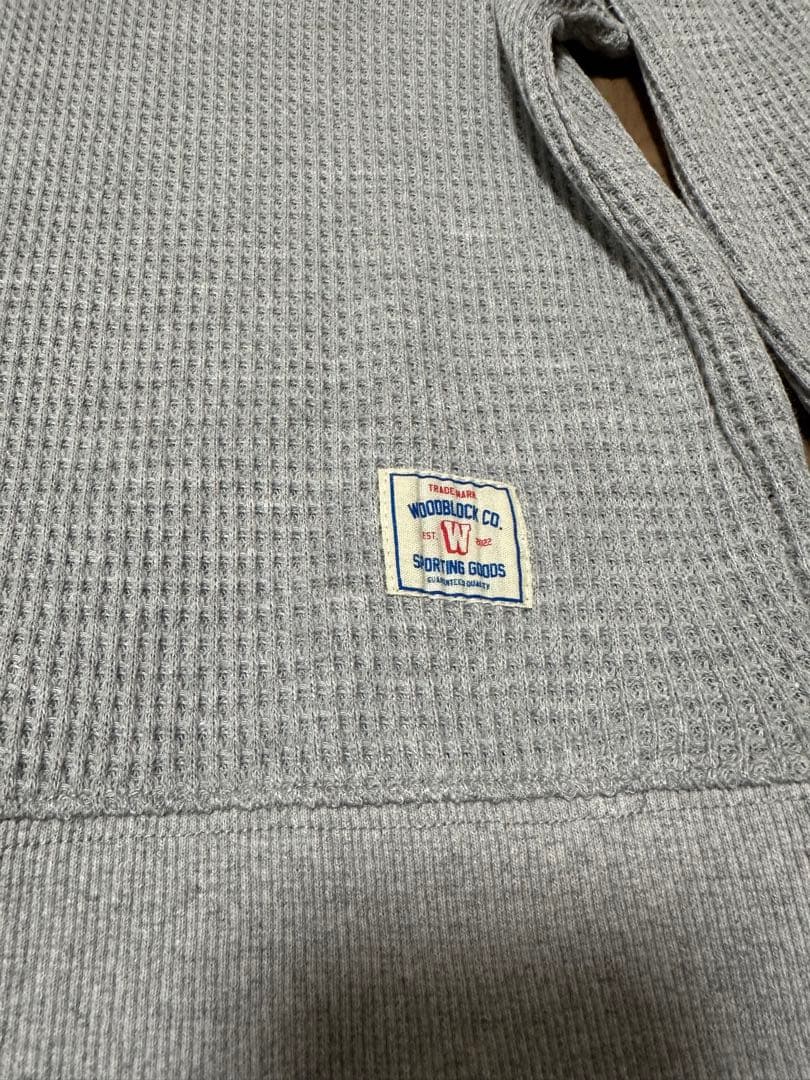 WoodBlock サーマルタートルネック