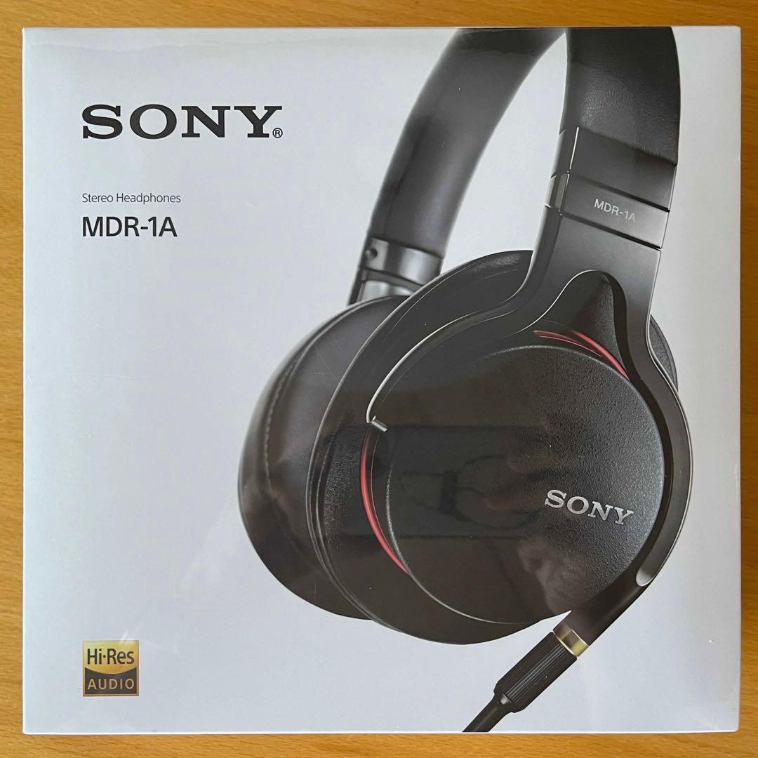 SONY ステレオヘッドホン MDR-1A ハイレゾ対応 未開封品