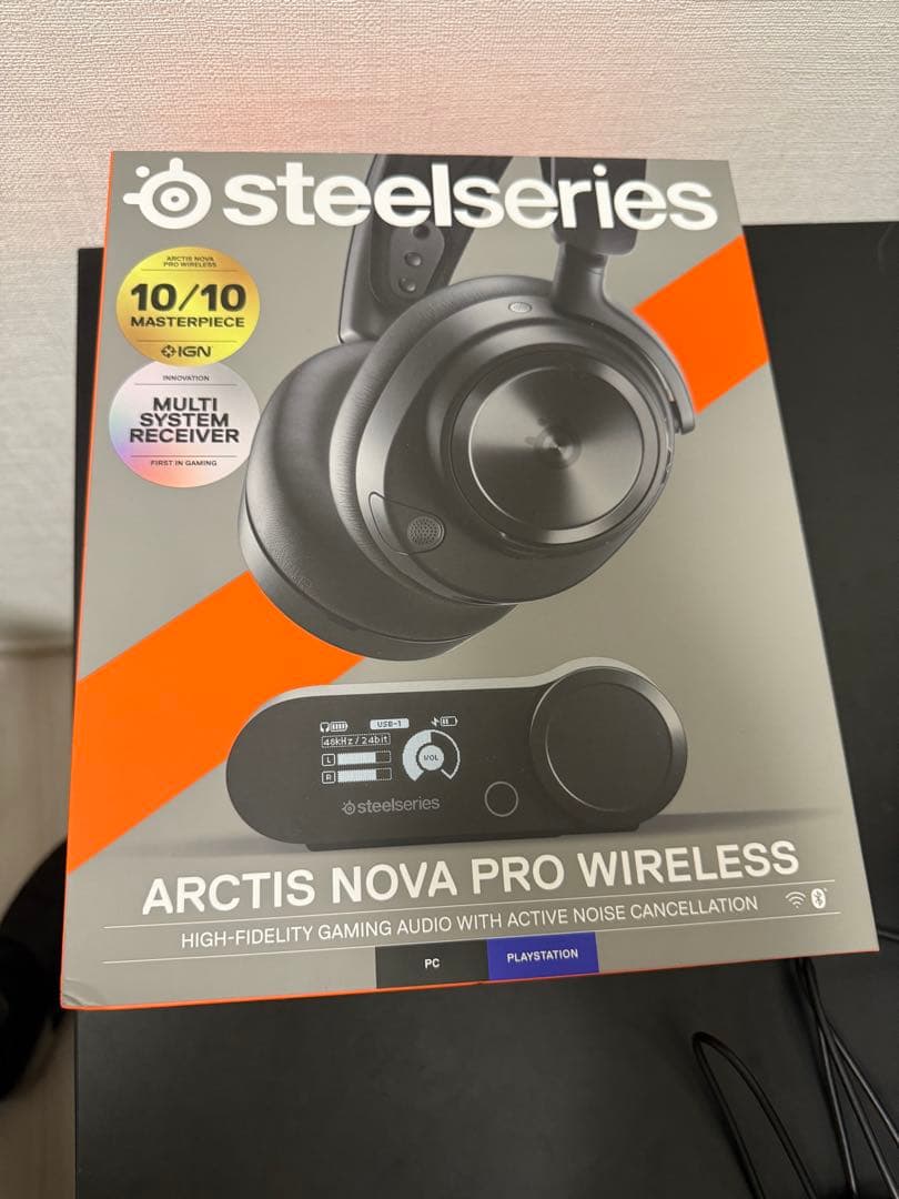 steelseries Arctis nova pro wireless 本体等