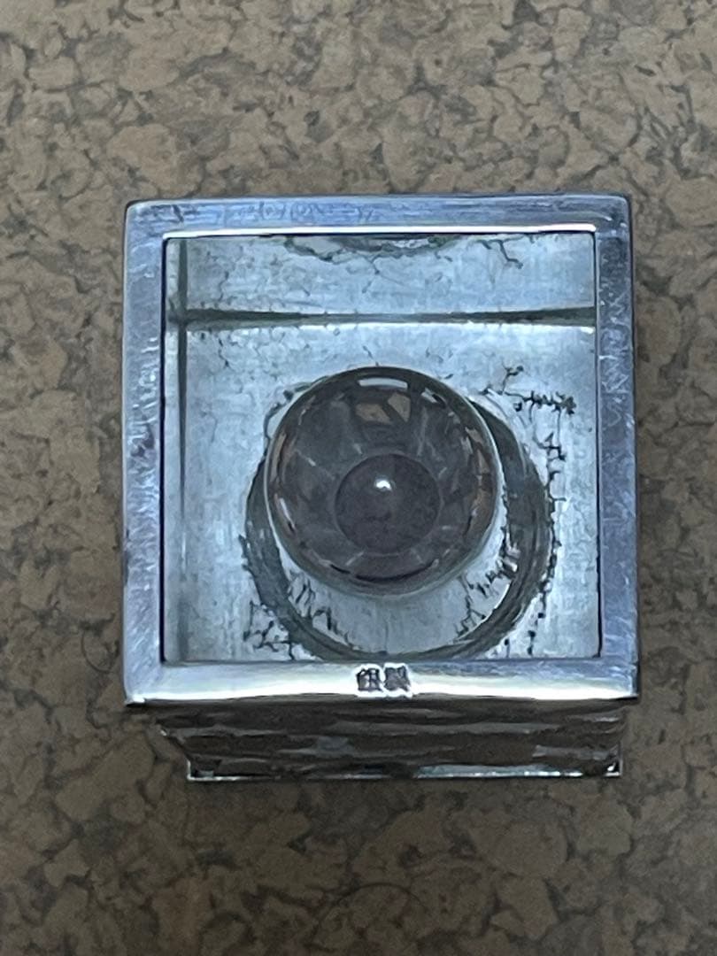 銀製　楊枝入れ　アンティーク