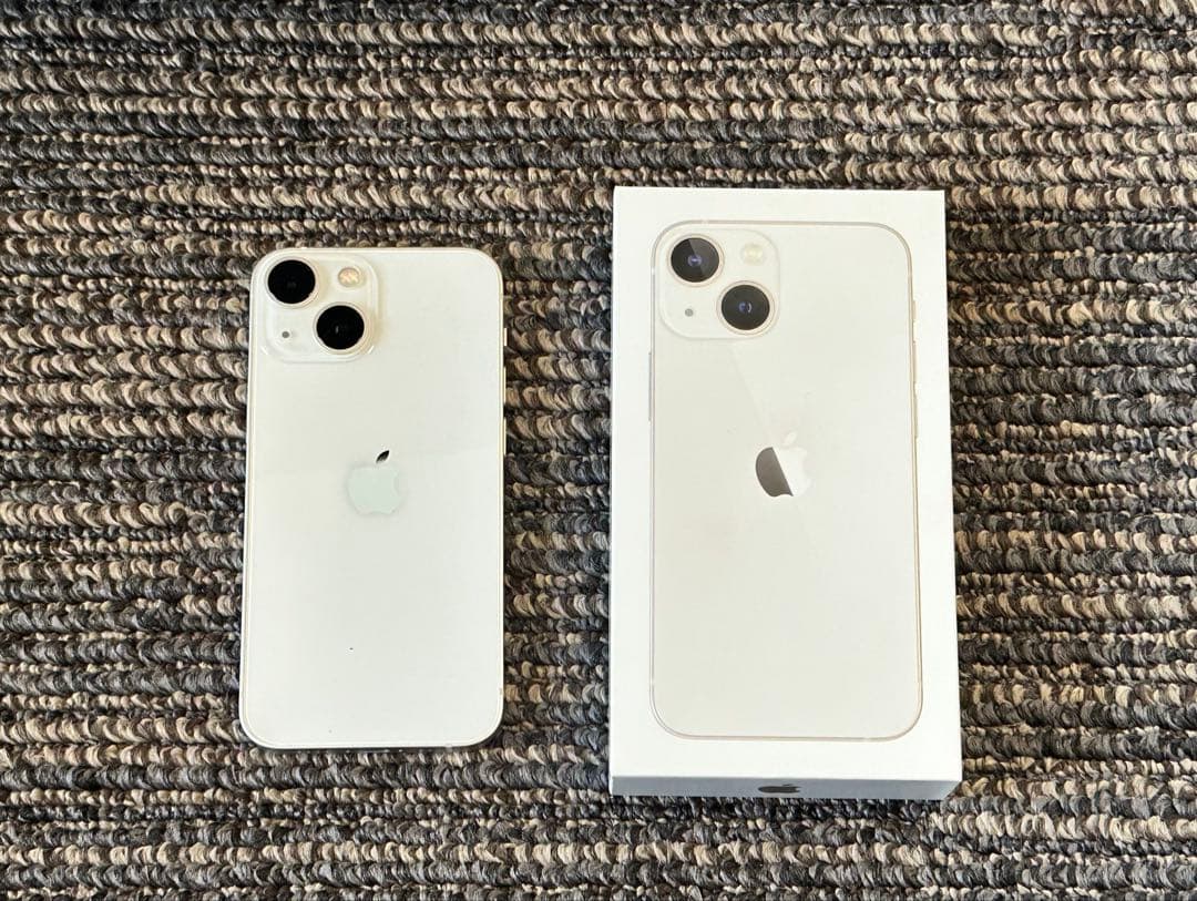 【256GB】 iPhone13mini 白　美品