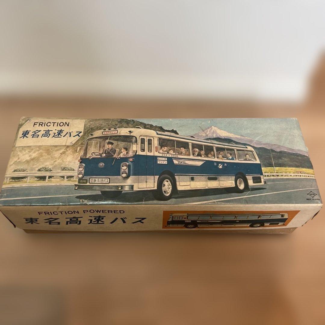 DAIYA ブリキのおもちゃ　東名高速バス