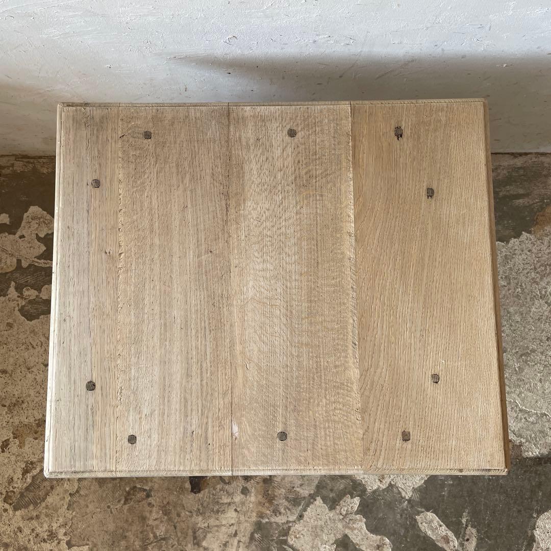 年末・年始SALE ビンテージ ドロワーサイドテーブル ベッドサイド　剥離