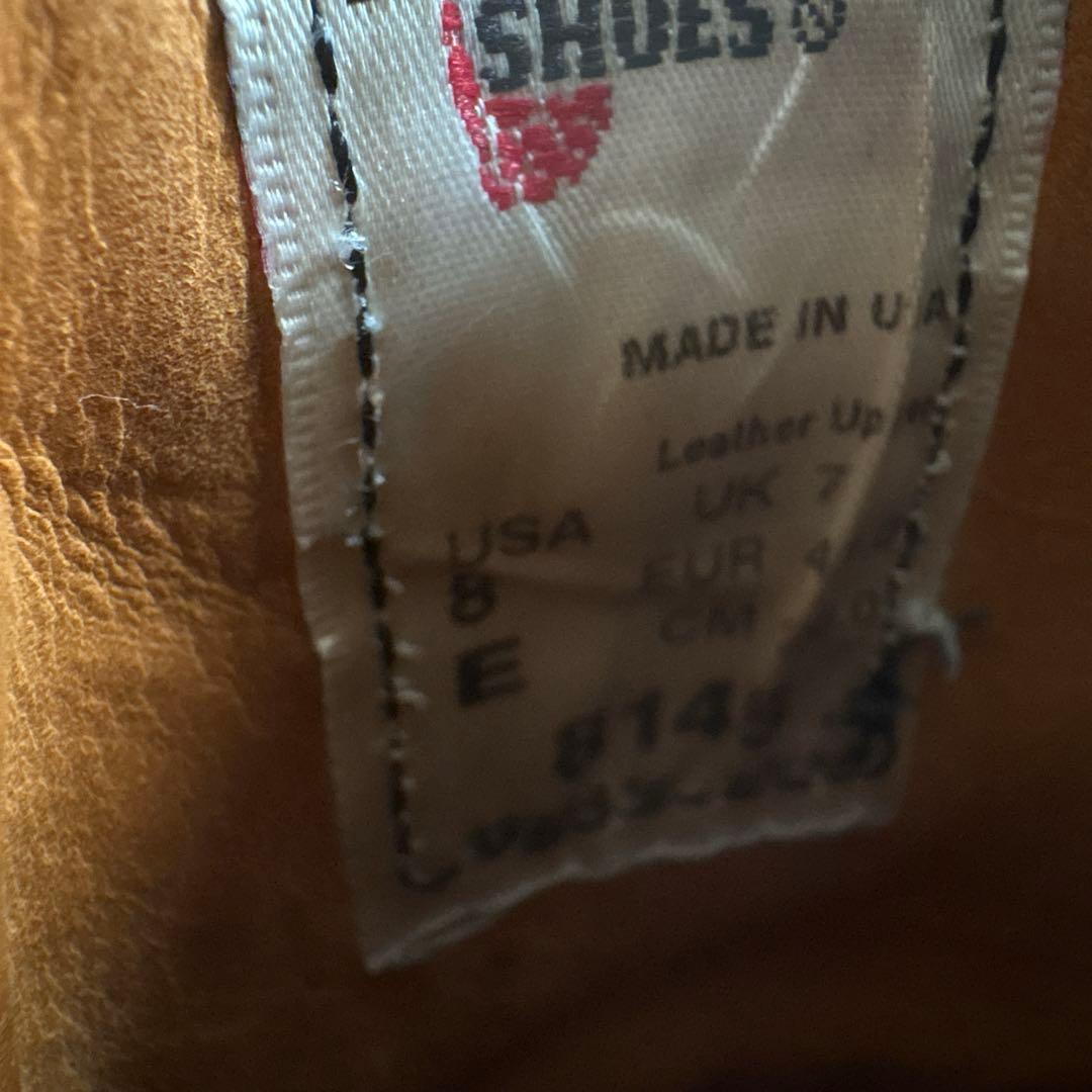 RED WING SHOES ROMEO 8145 サイドゴアブーツ 8E