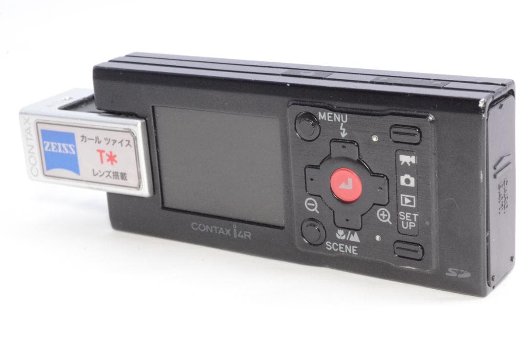 【新品バッテリー付】CONTAX i4R ブラック コンパクトデジタルカメラ