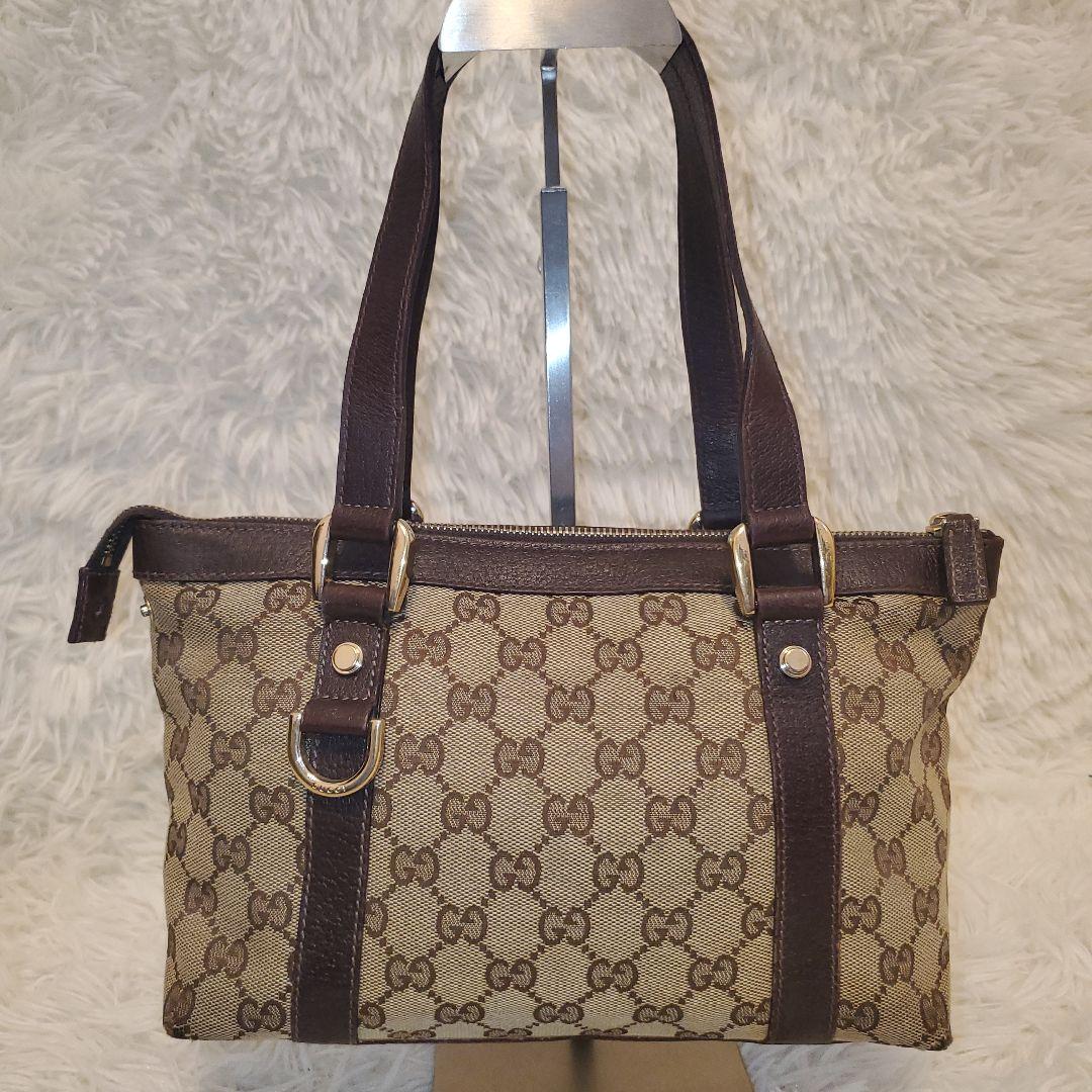 ⭐良品⭐GUCCI ggキャンバス アビー ミニ ショルダーバッグ