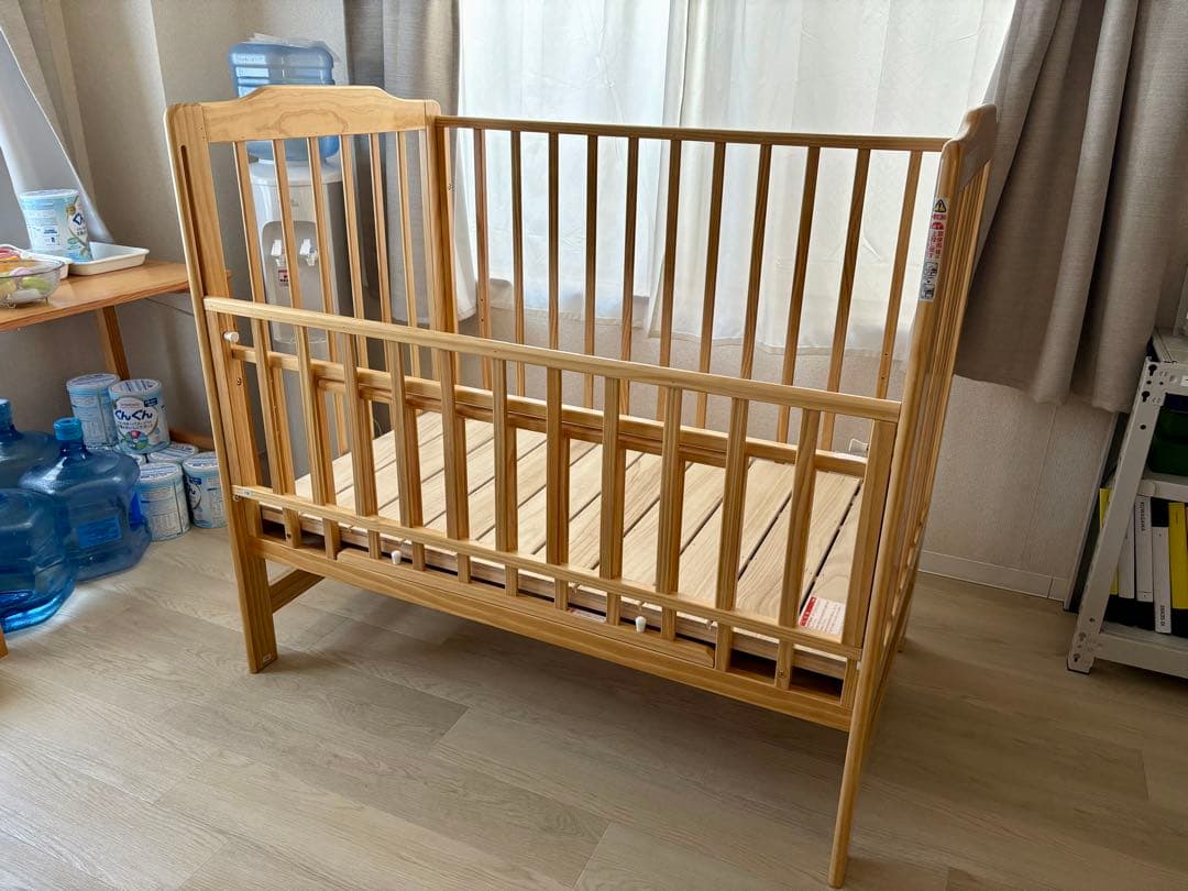 【美品】カトージ ハイシートベビーベッド 標準サイズ