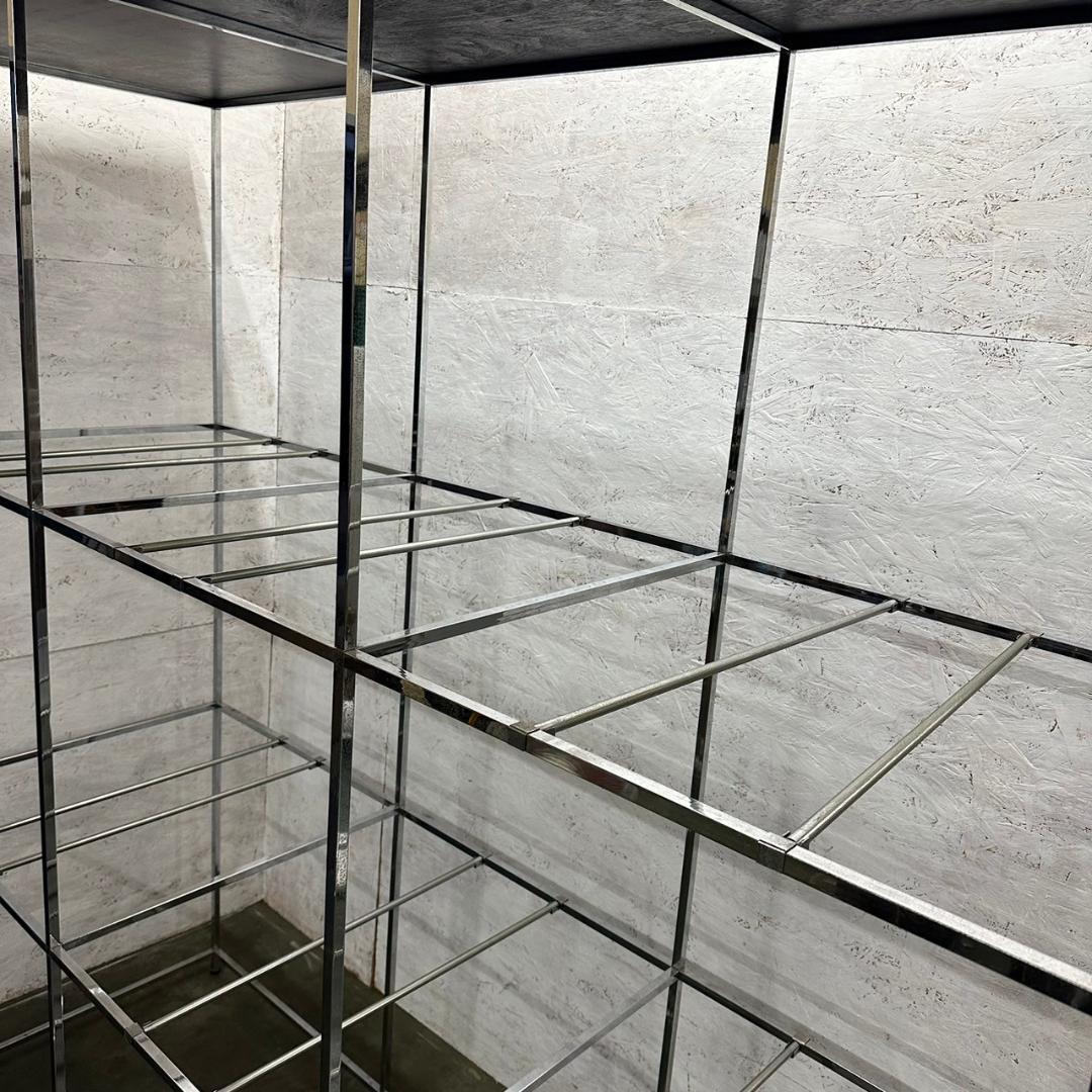 アルミホイールラック ショーケース 展示棚 ホイールラック 陳列棚 Y0190