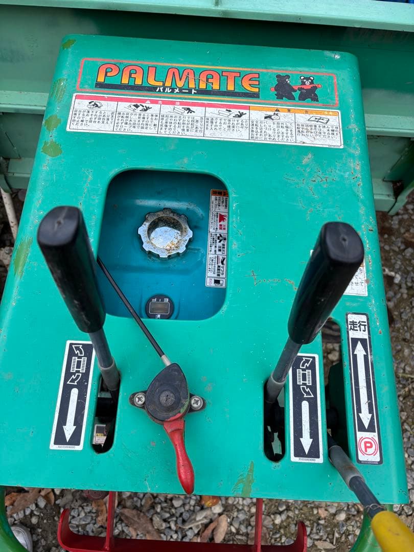 筑水キャニコムクローラー運搬車 BC40 4.2馬力 手動ダンプ積載400kg