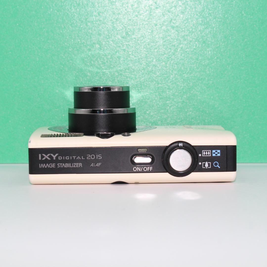 【美品・動作確認済】Canon IXY DIGITAL 20 IS ホワイト