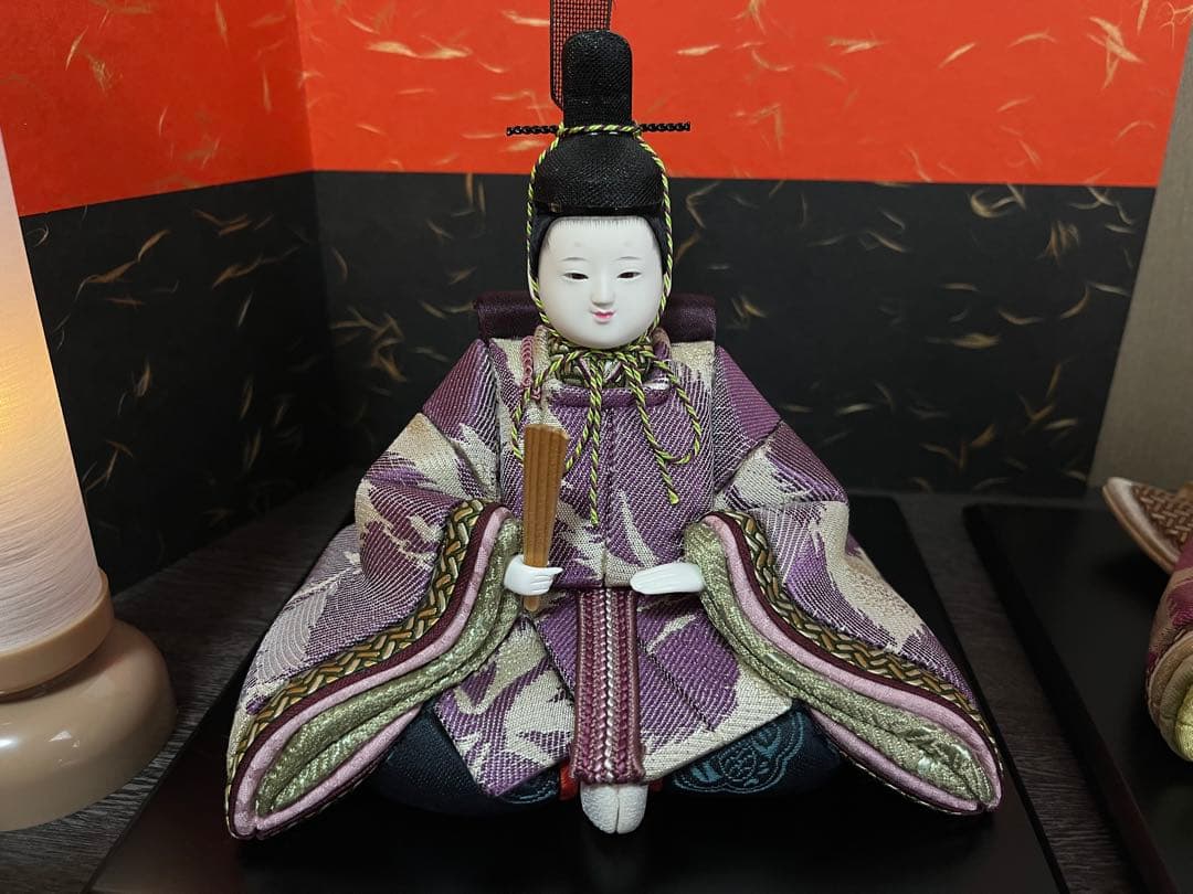 木目込親王飾り　やすらぎ