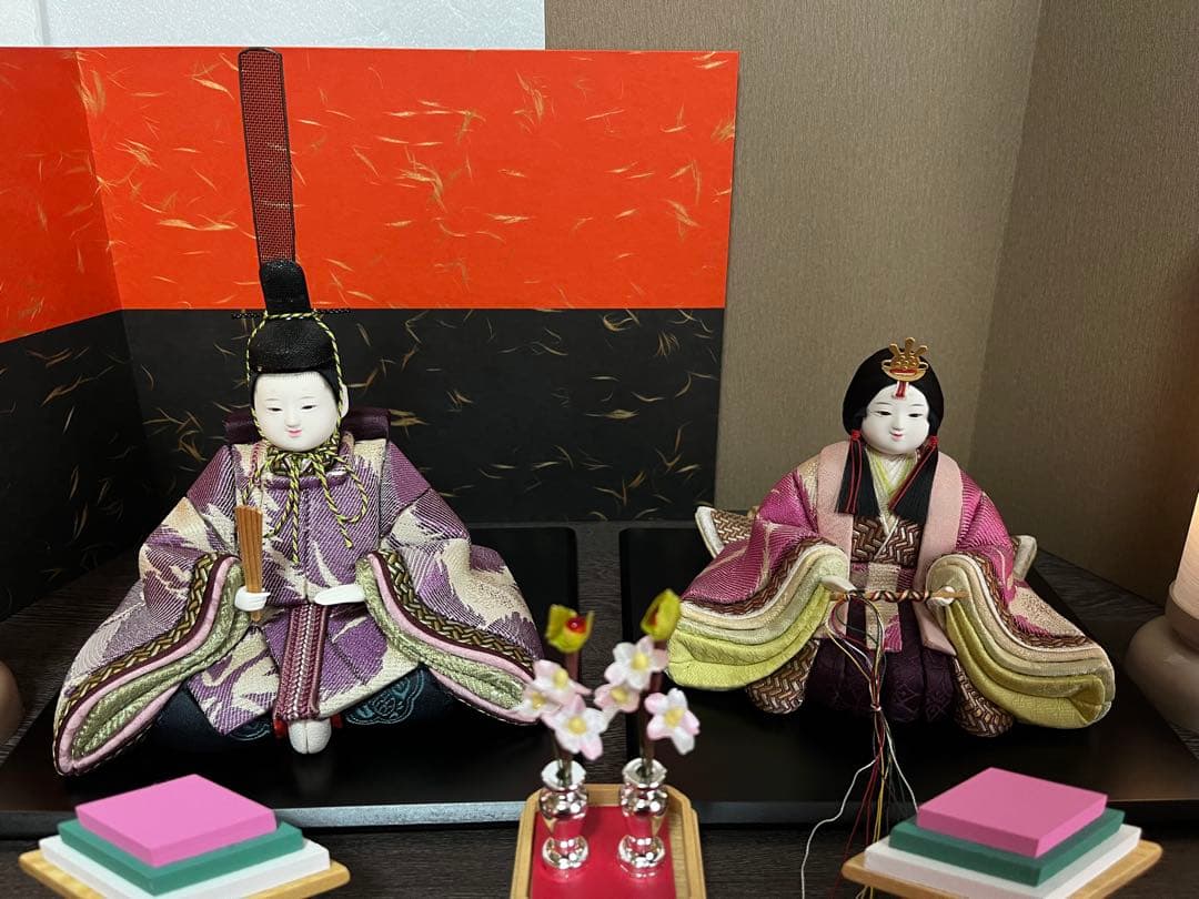 木目込親王飾り　やすらぎ