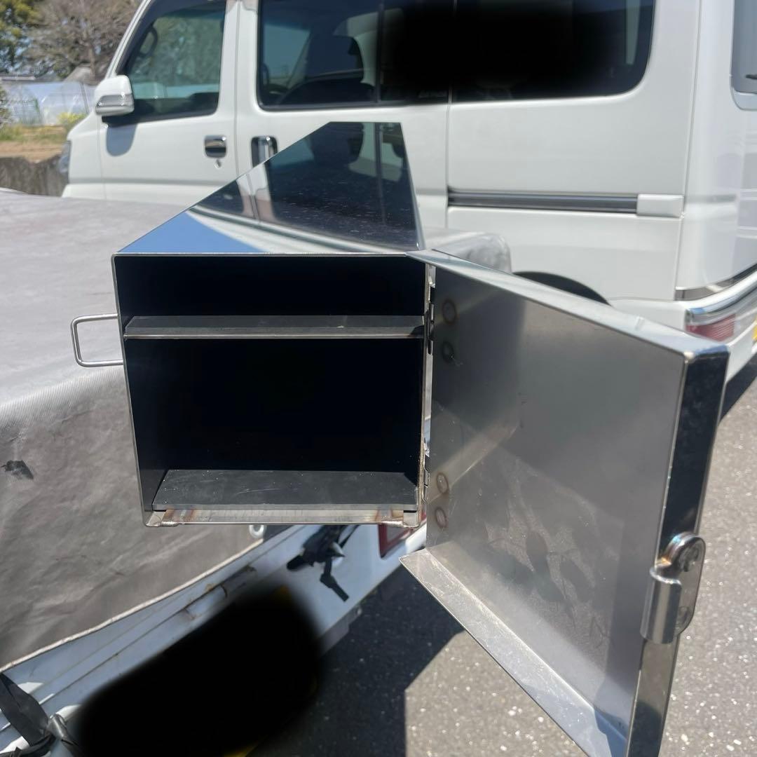 新品　ステンレス製　トレーラーヘッド　ジョルダー収納ボックス　【ジョロダー】