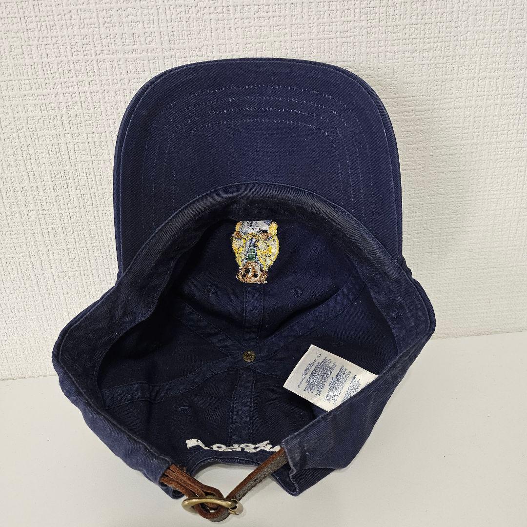 ラルフローレン　ポロベアー　キャップ　ネイビー