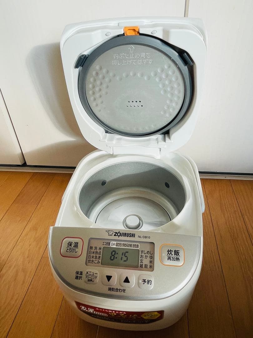 Zojirushi NL-DB10-WA 炊飯器 1.0L