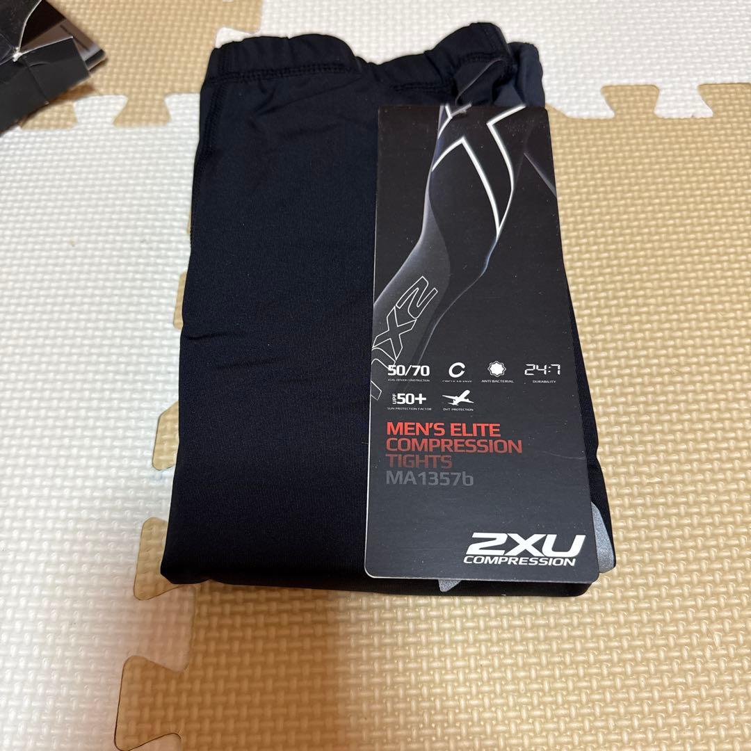 2XU Mens Elite Compression タイツ S MA1357b