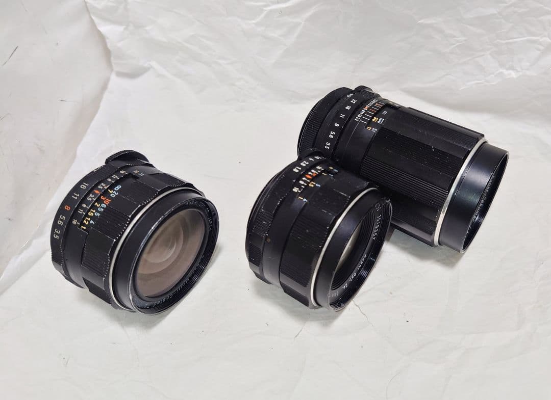 美品！3点★Super-Takumar 28 55 135mm F3.5 M42