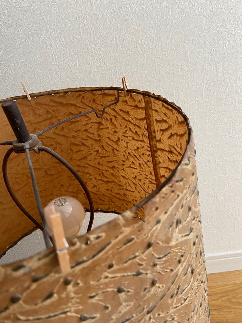 ミッドセンチュリー　シェードランプ