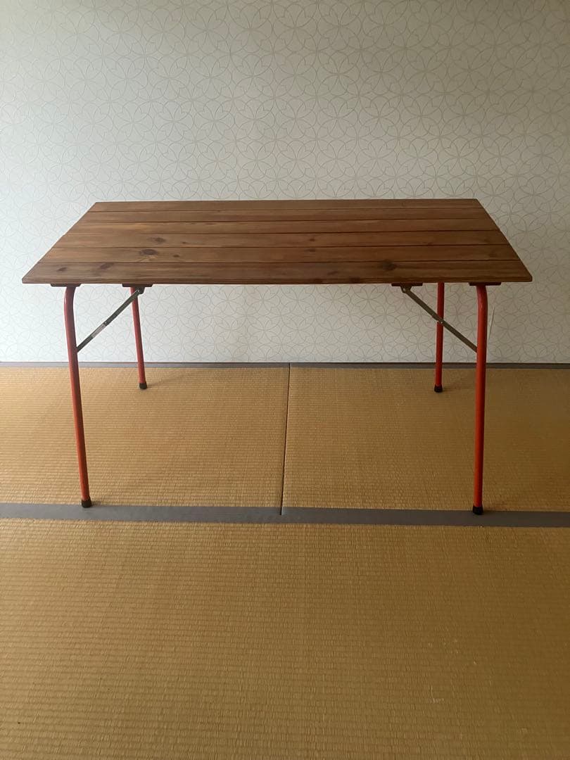 カステルメルリーノ アウトドアテーブル castelmerlino 赤脚