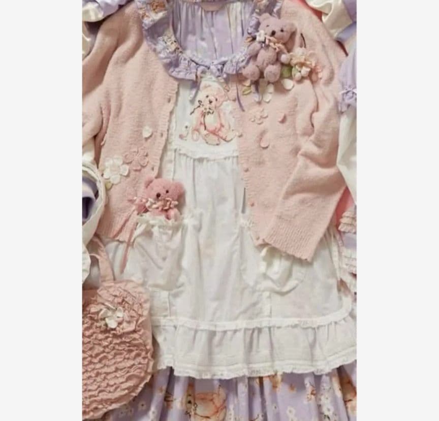 ピンクハウス♡クマコサージュ♡