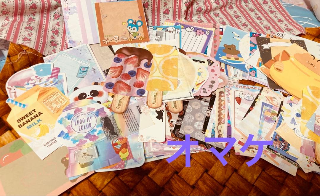 大量まとめ売り☆紙モノ&OPPテープ&バラメモ