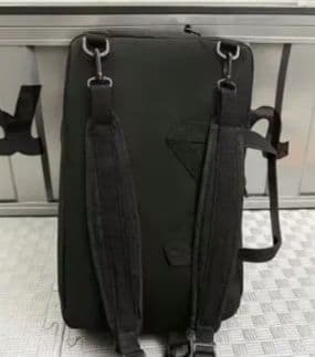 Sovelaコロンビア ブラック ボストンバッグ