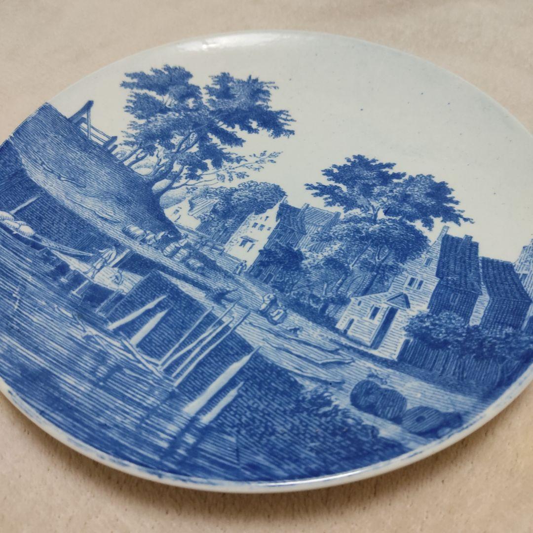 【希少】B.F.K. DECOR Ⅱ／Boch ／飾り絵皿／21センチ