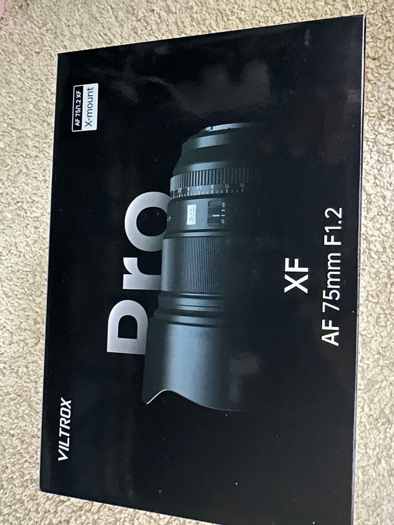 VILTROX AF 75mm F1.2 レンズ Xマウント