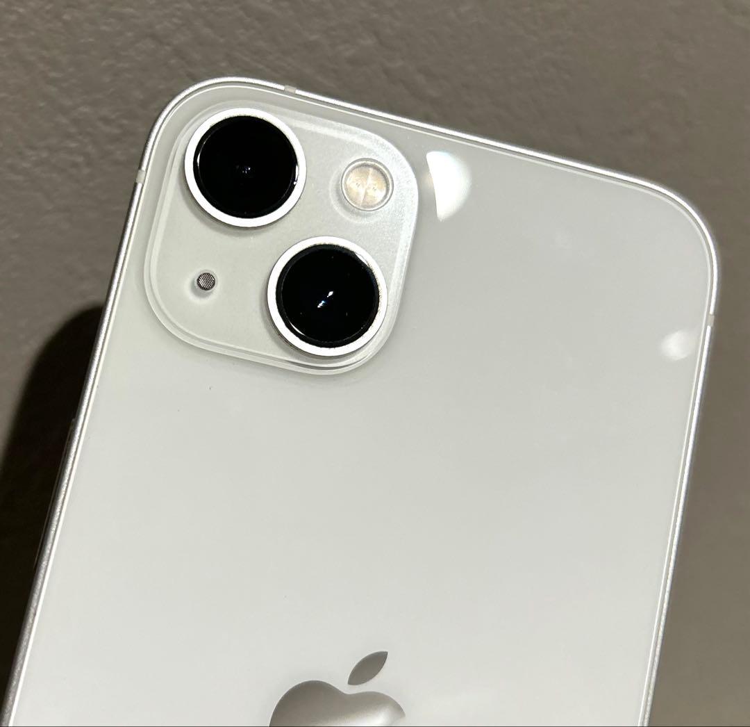 極美品 Apple iPhone13 ホワイト 128GB 本体　SIMフリー