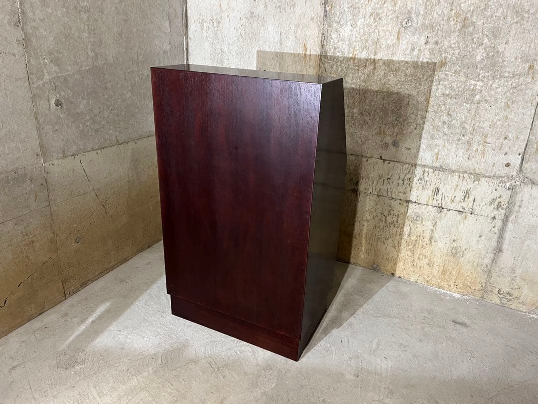 希少 山品木工社製 70年代　ビンテージ ライティングビューロー 机 チェスト