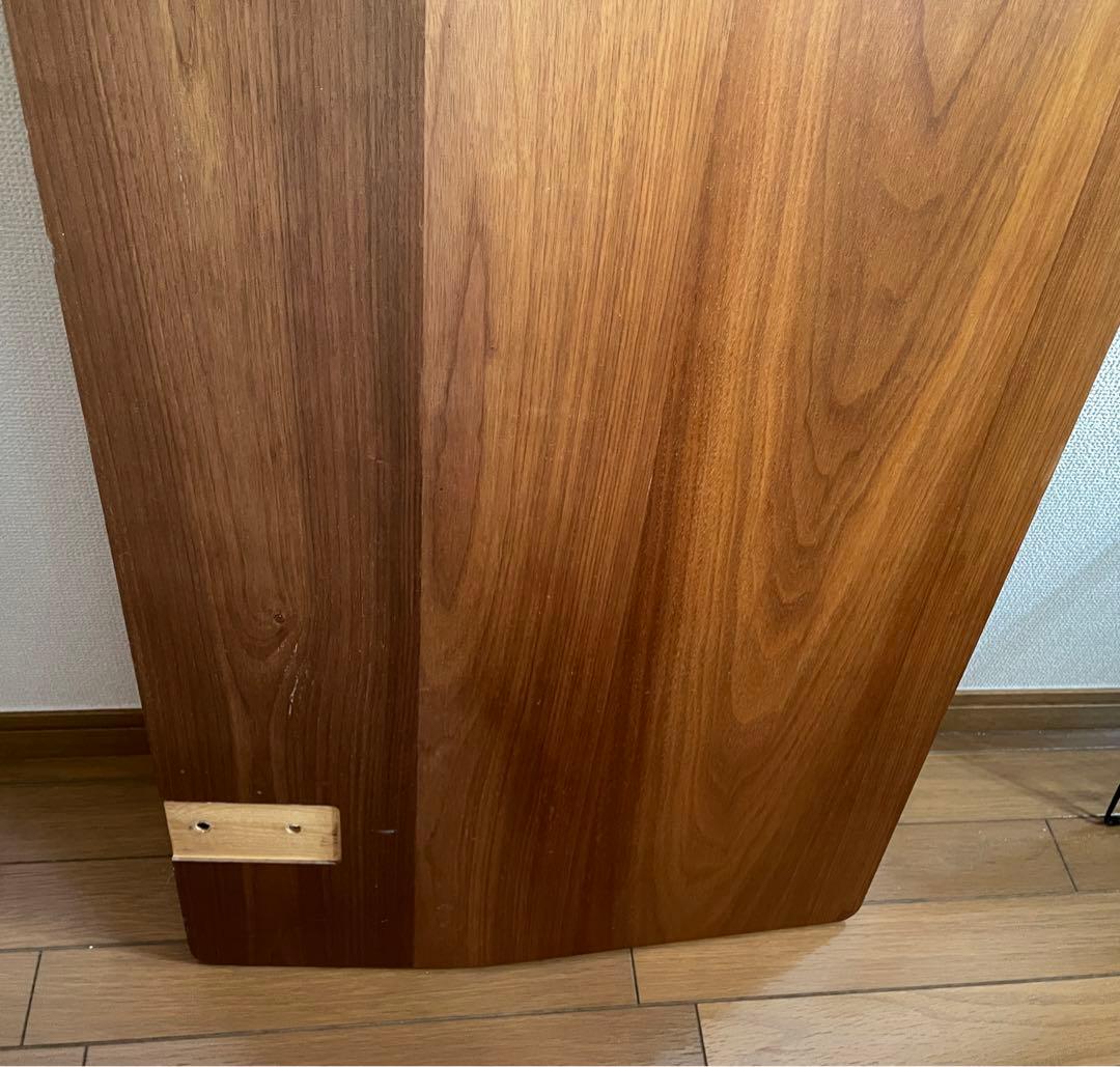 【お値下げ】無印良品　ベッドフレーム（旧型ヘッドボード付）シングル　ウォールナッ