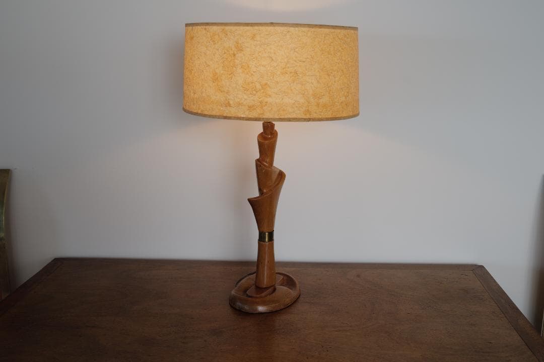 その他 50s wood lamp