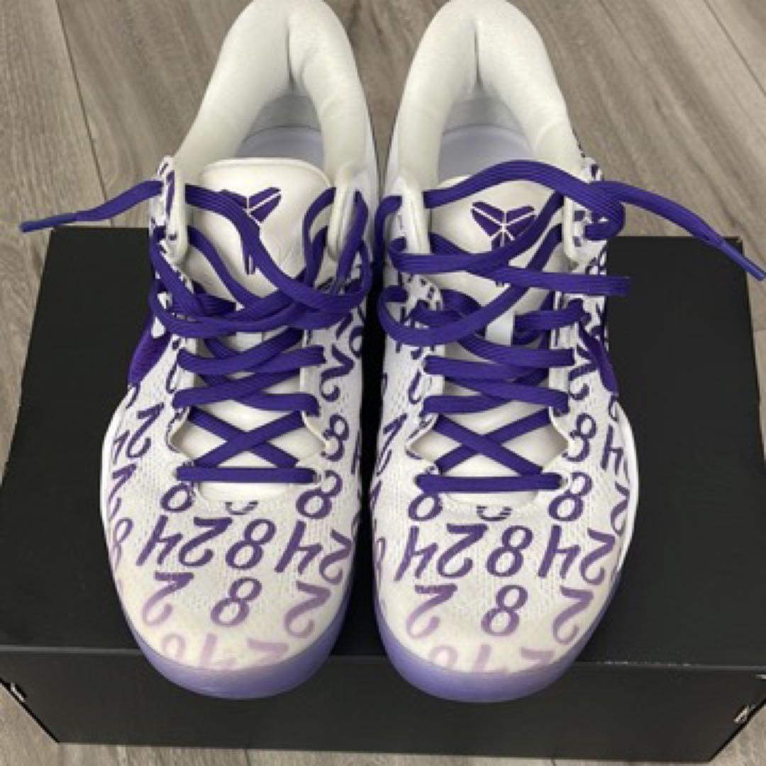 Nike Kobe 8プロトロ　　シューズ ホワイト/パープル