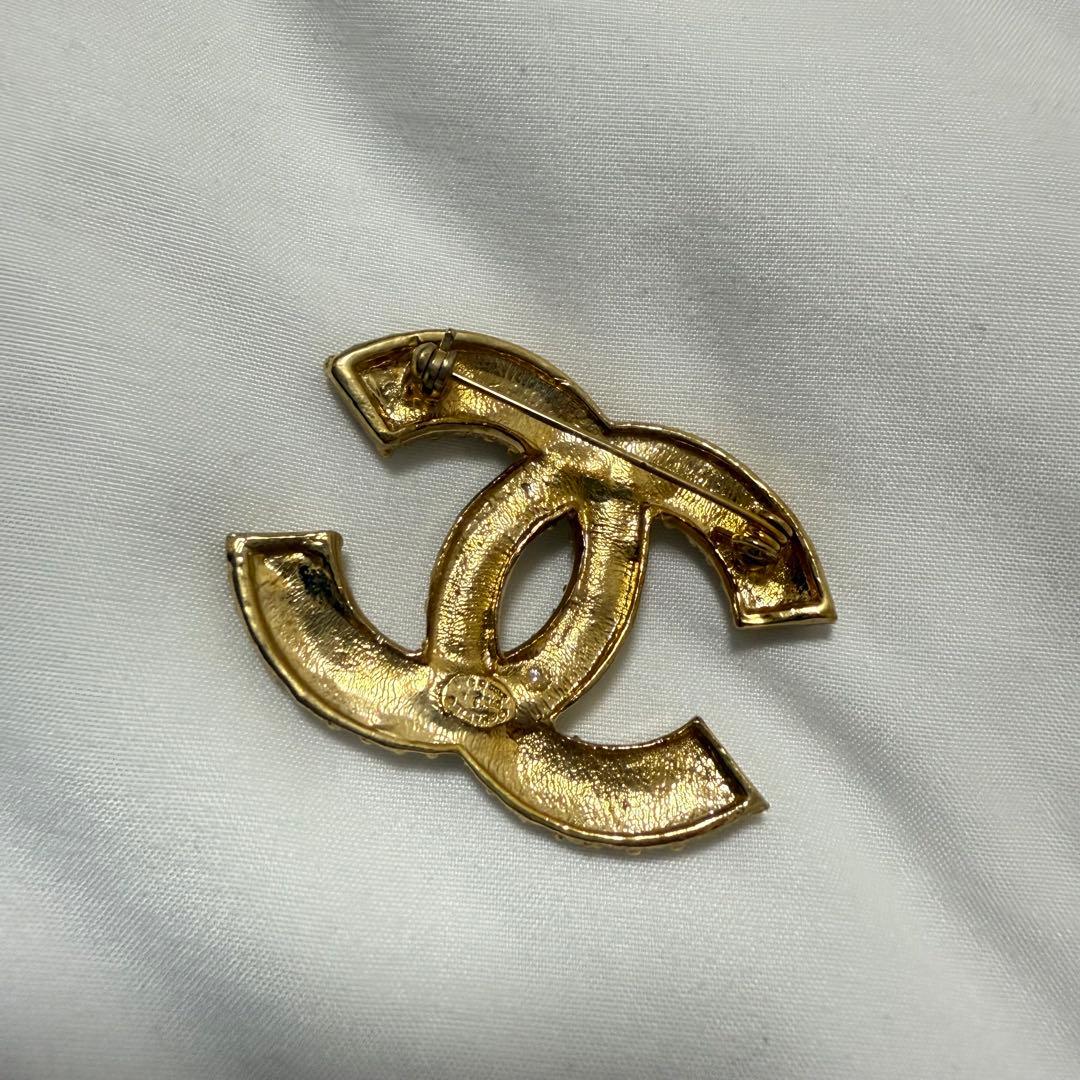 CHANEL シャネル ブローチ ゴールド パール ココマーク